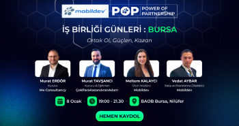 Mobildev POP - Power of Partnership İş Birliği Günleri Bursa’da Başlıyor!